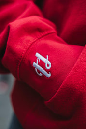 SUDADERA TIJUANA 1889 - CHERRY