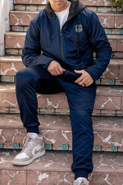 CHAMARRA DEPORTIVA - AZUL MARINO