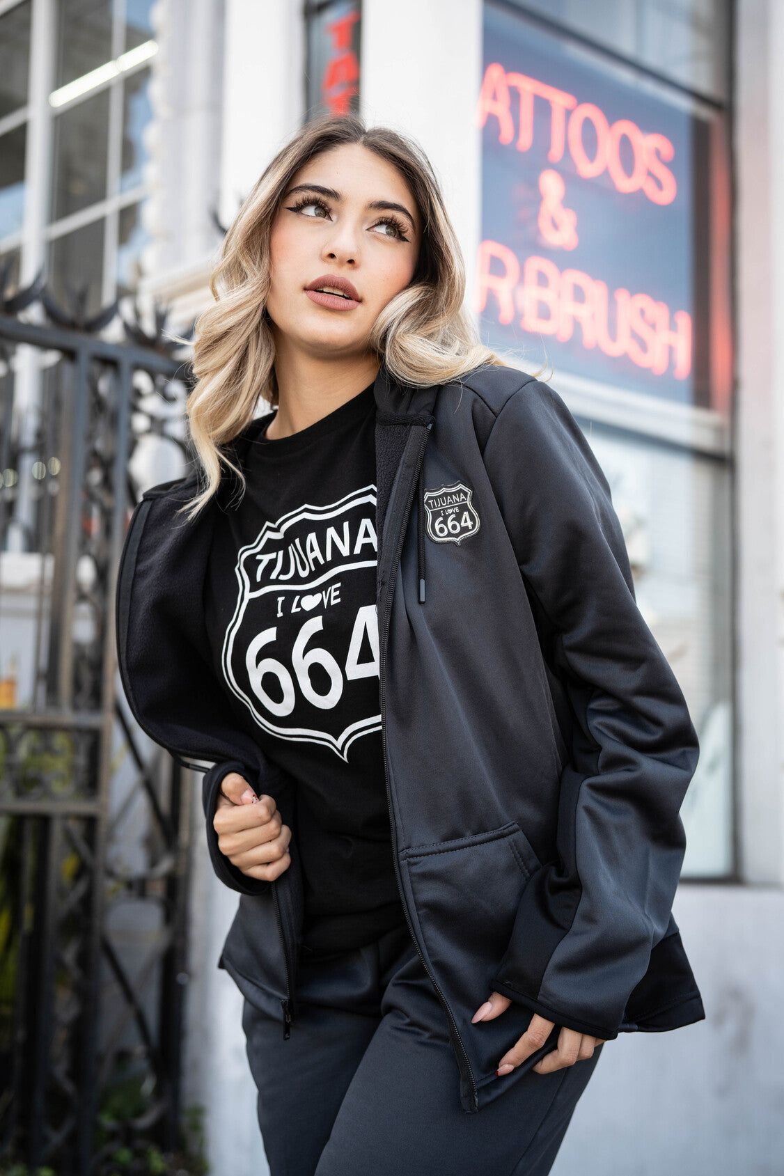 CHAMARRA DEPORTIVA - GRIS