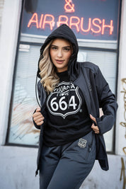 CHAMARRA DEPORTIVA - GRIS