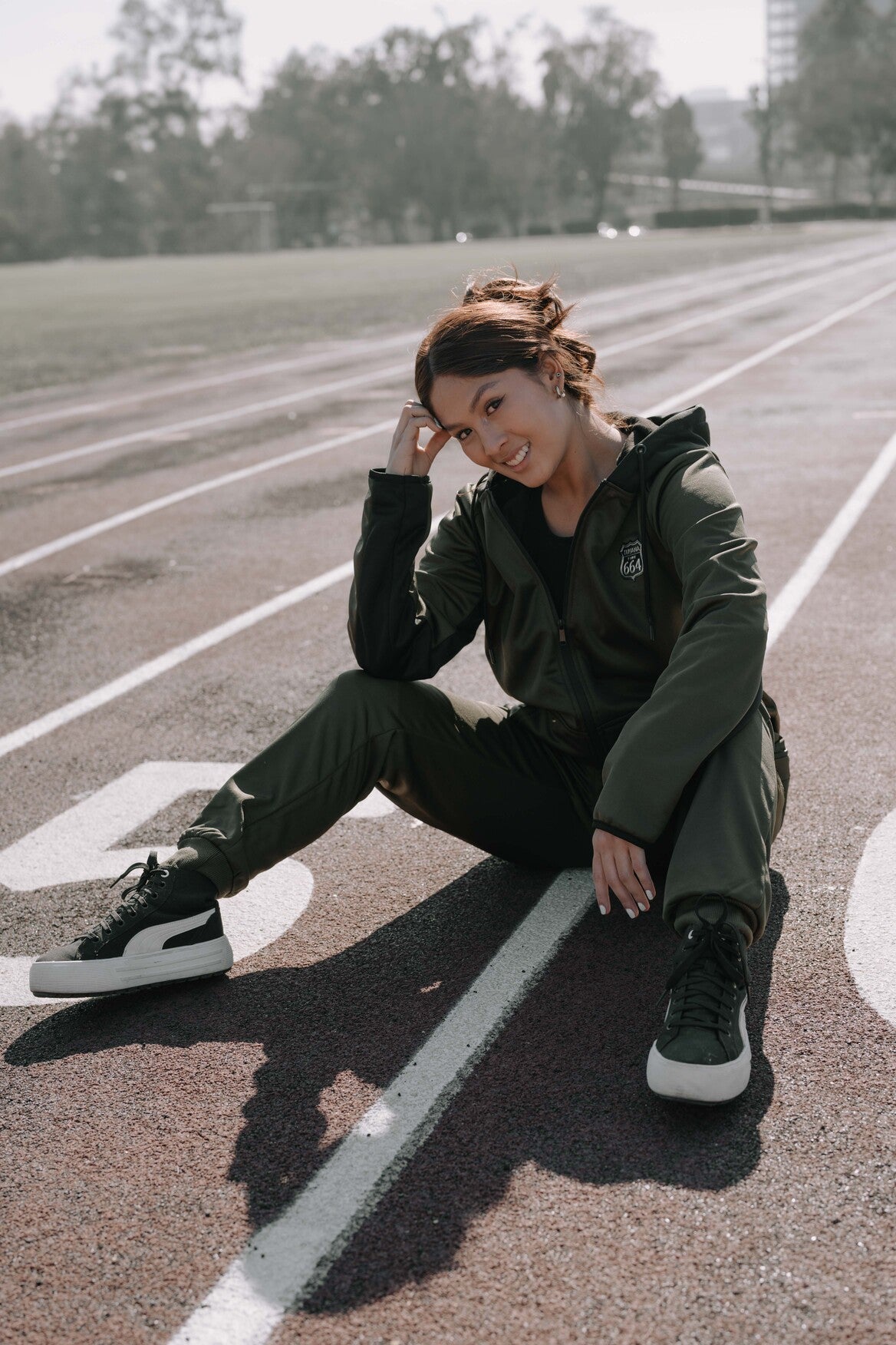 JOGGER DEPORTIVO - VERDE OLIVO
