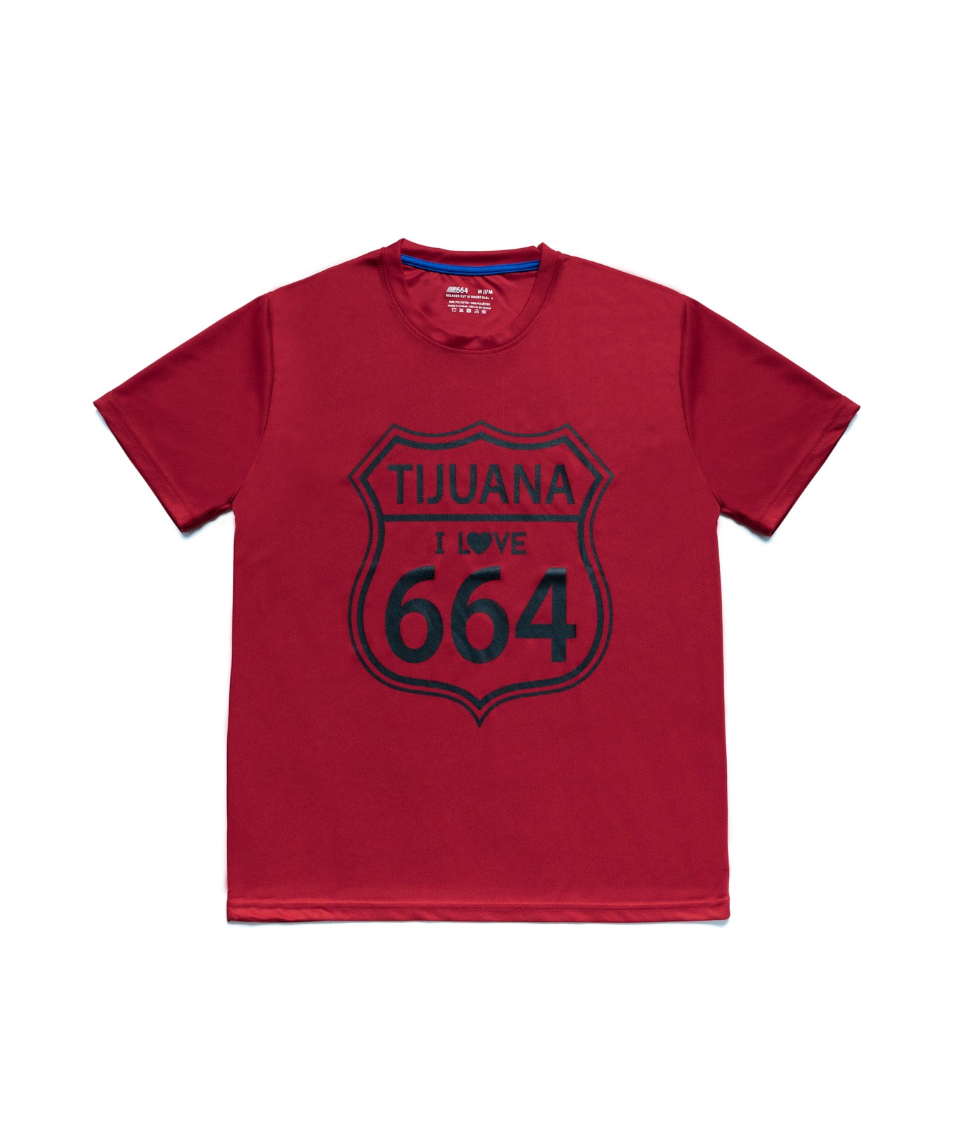 PLAYERA DRY FIT 664 - LOGO GRANDE