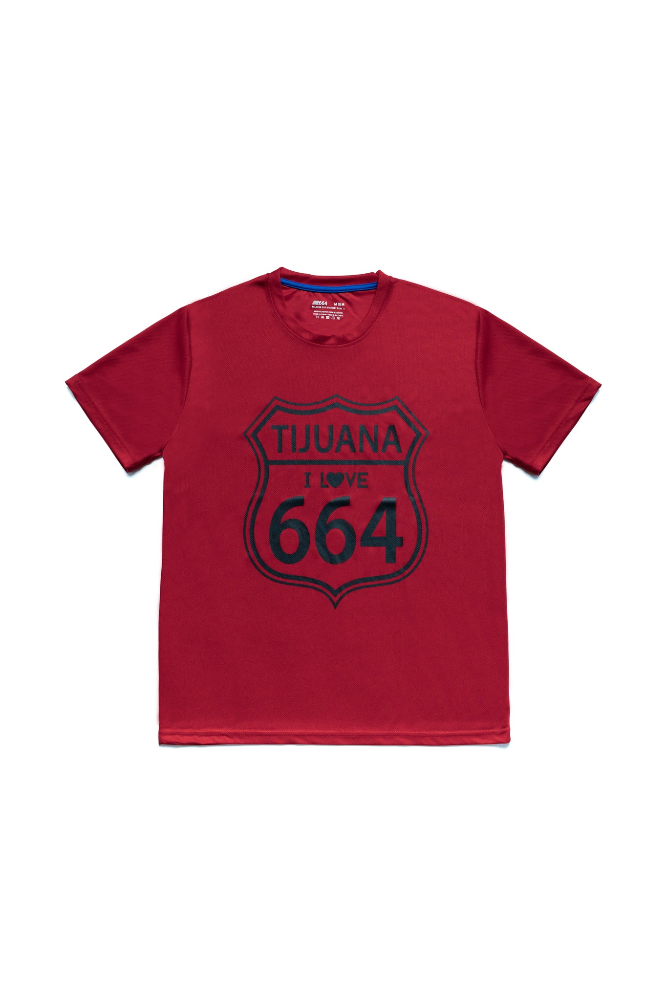 PLAYERA DRY FIT 664 - LOGO GRANDE