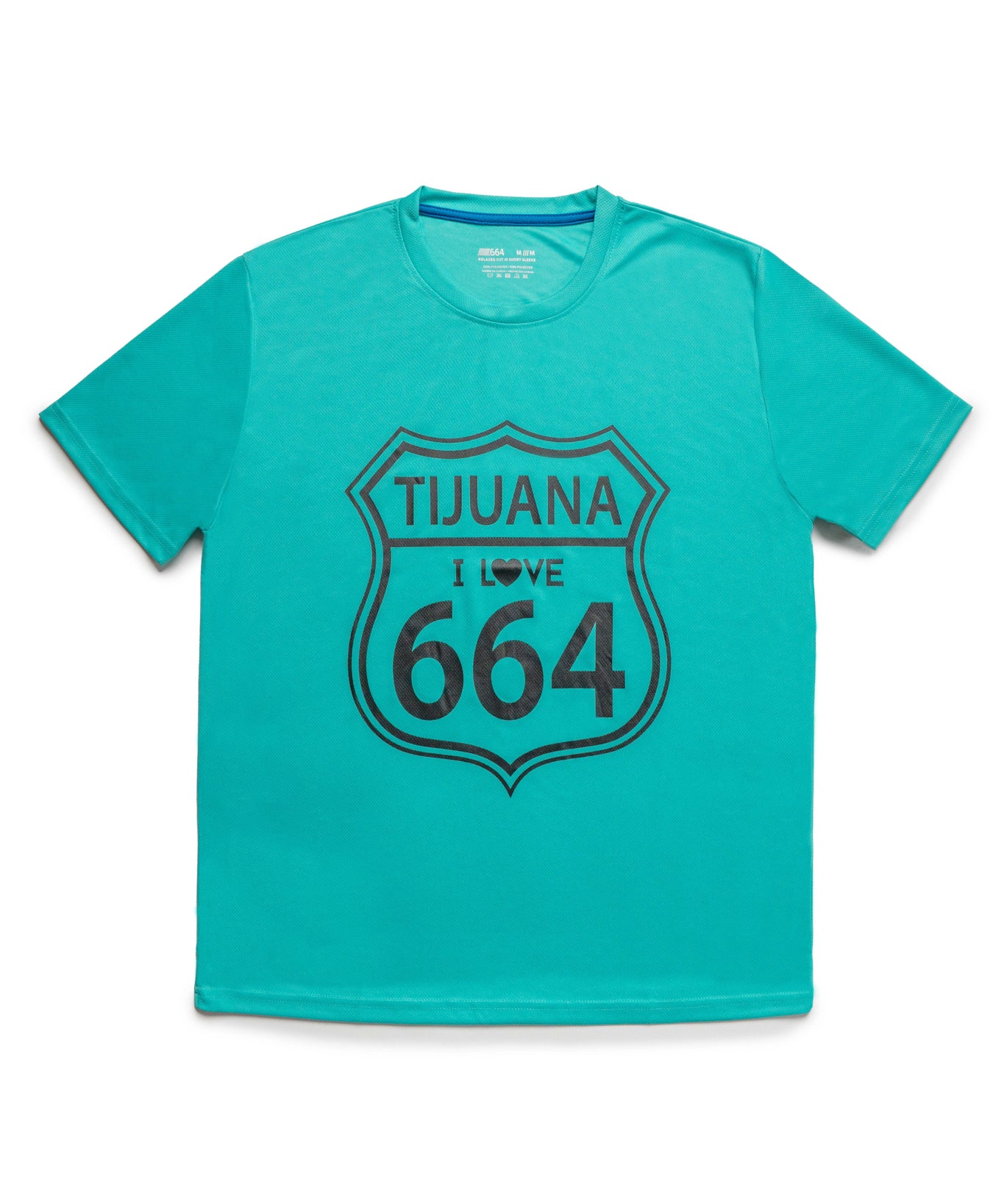PLAYERA DRY FIT 664 - LOGO GRANDE