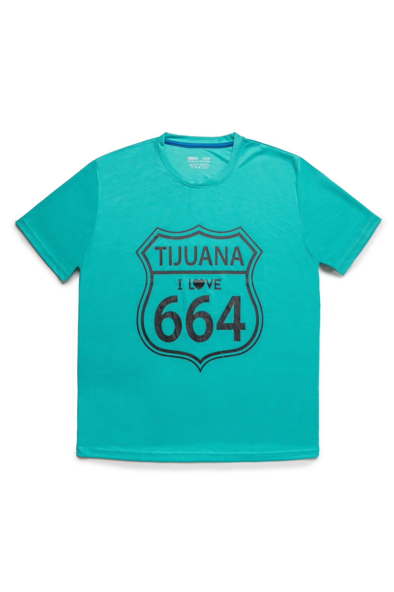 PLAYERA DRY FIT 664 - LOGO GRANDE
