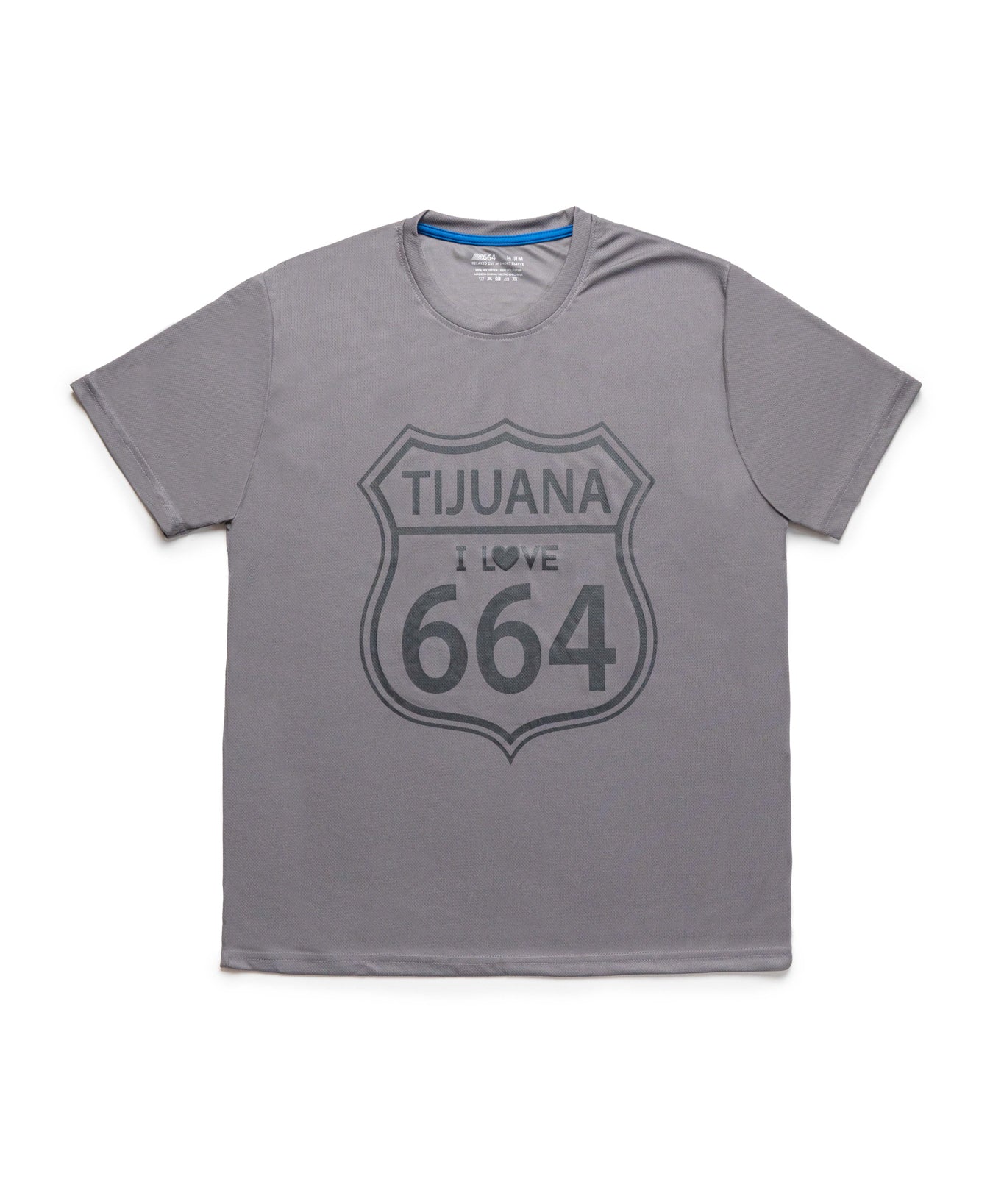PLAYERA DRY FIT 664 - LOGO GRANDE