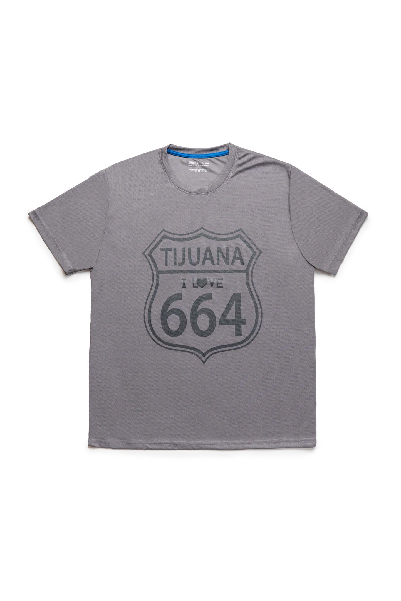 PLAYERA DRY FIT 664 - LOGO GRANDE