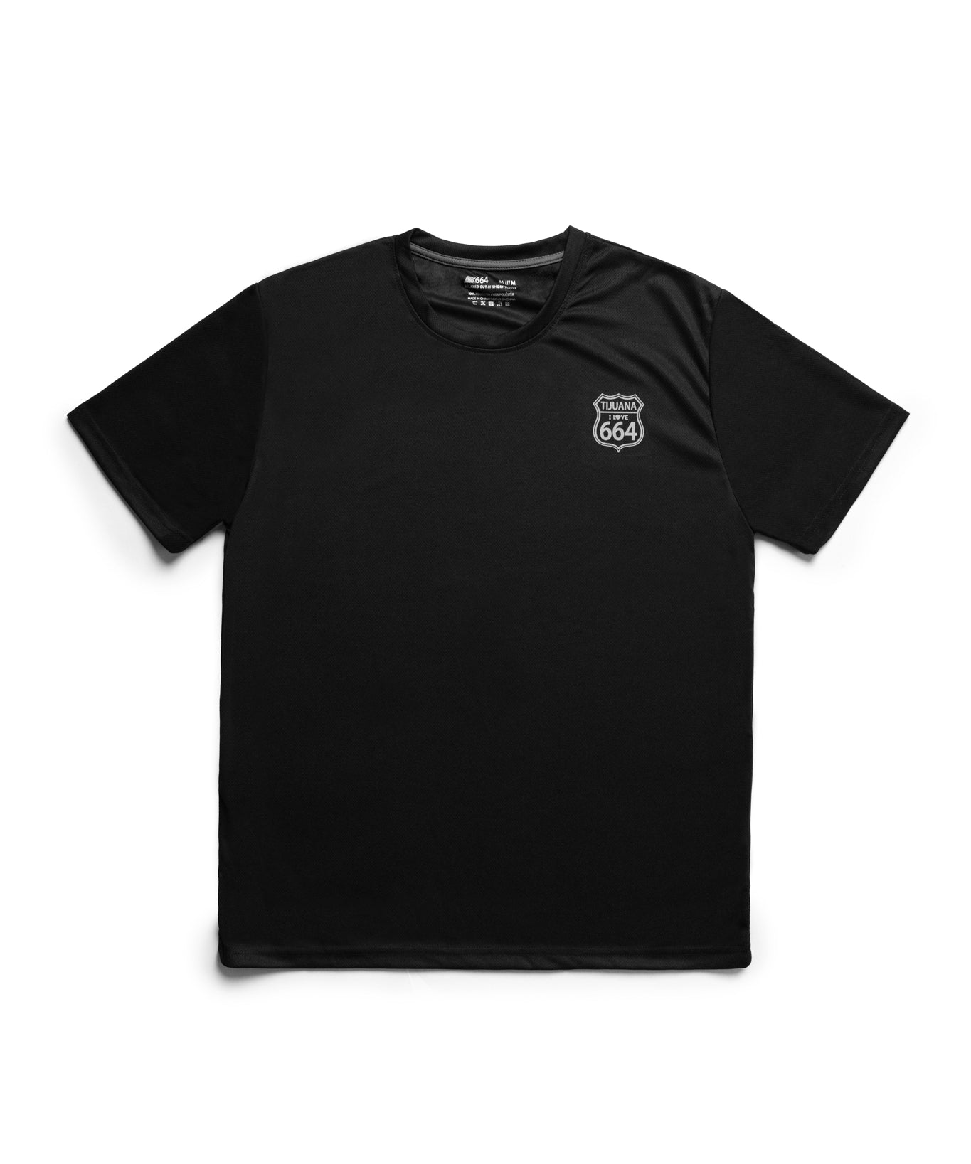 PLAYERA DRY FIT 664 - LOGO CHICO