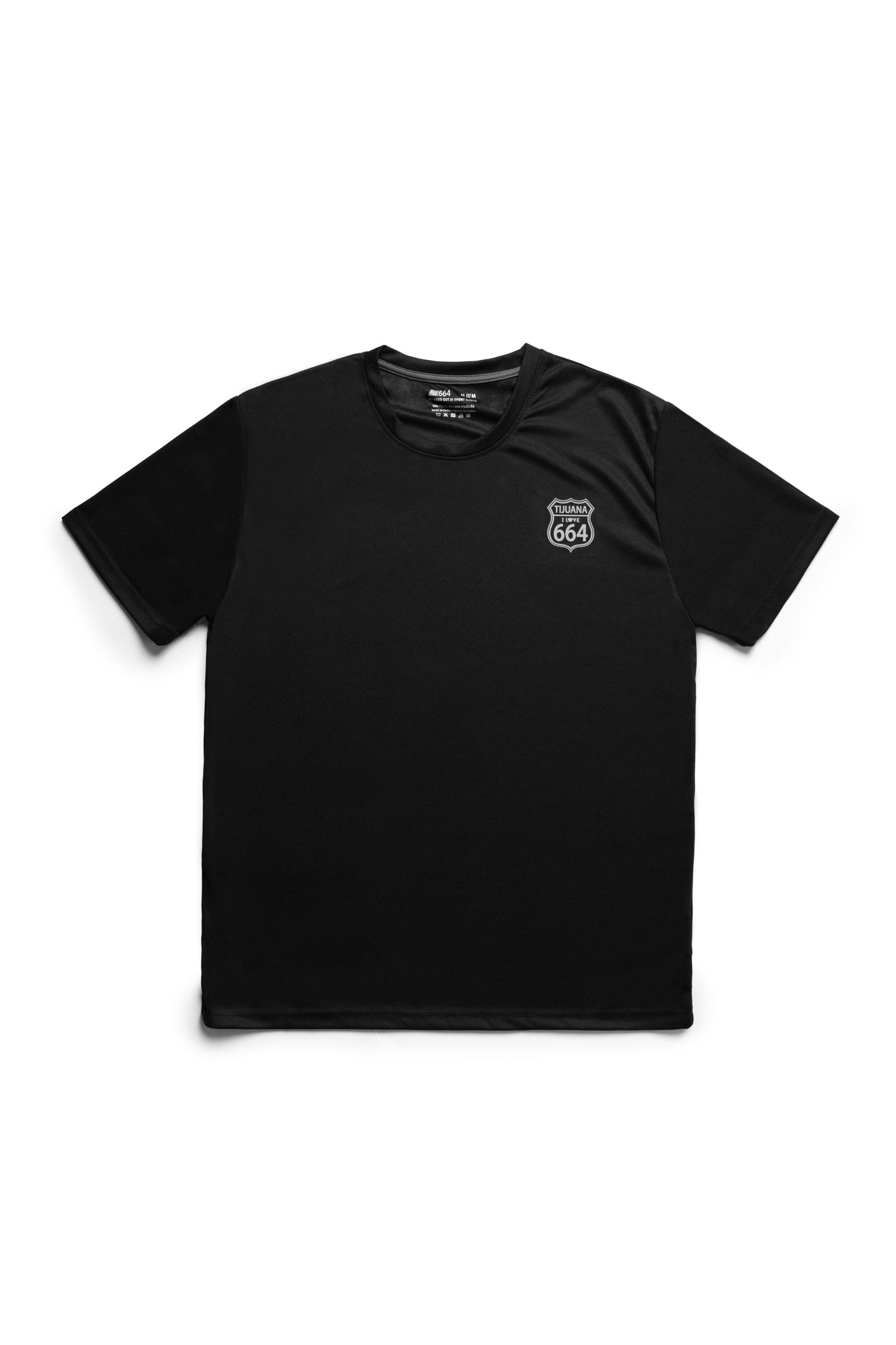PLAYERA DRY FIT 664 - LOGO CHICO