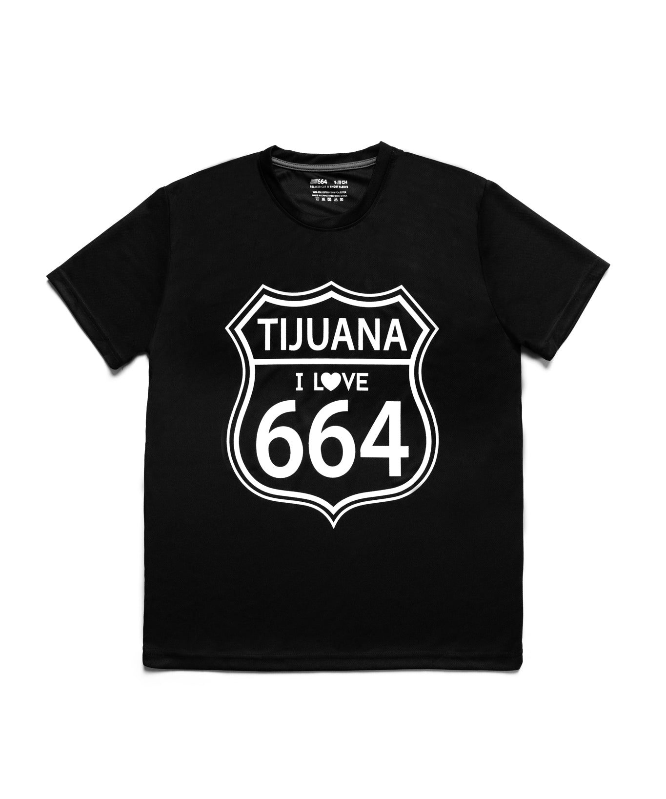 PLAYERA DRY FIT 664 - LOGO GRANDE