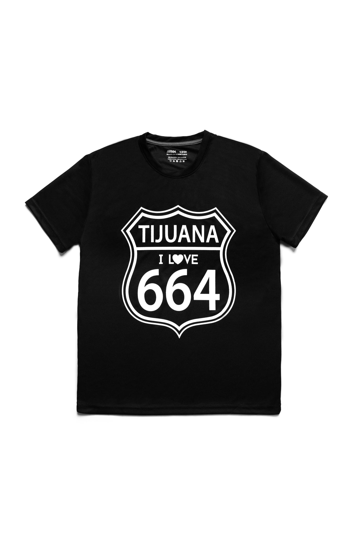 PLAYERA DRY FIT 664 - LOGO GRANDE