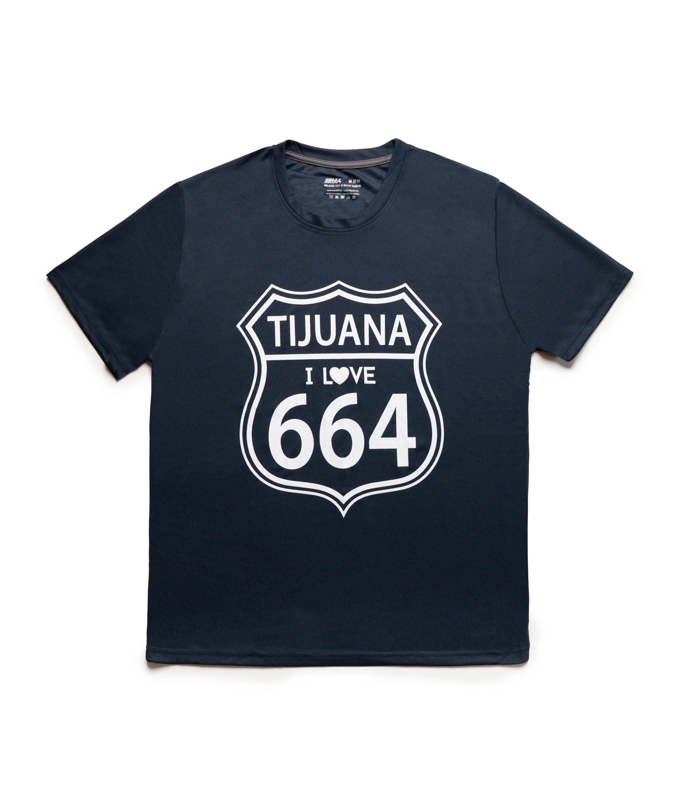 PLAYERA DRY FIT 664 - LOGO GRANDE
