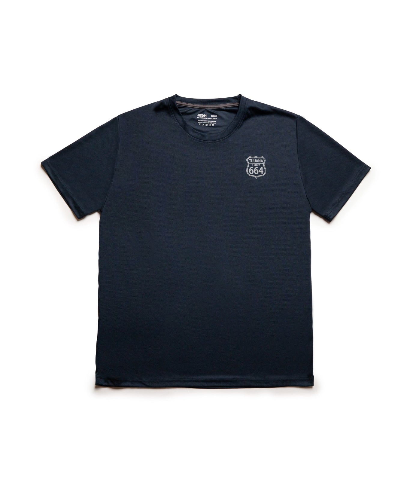 PLAYERA DRY FIT 664 - LOGO CHICO