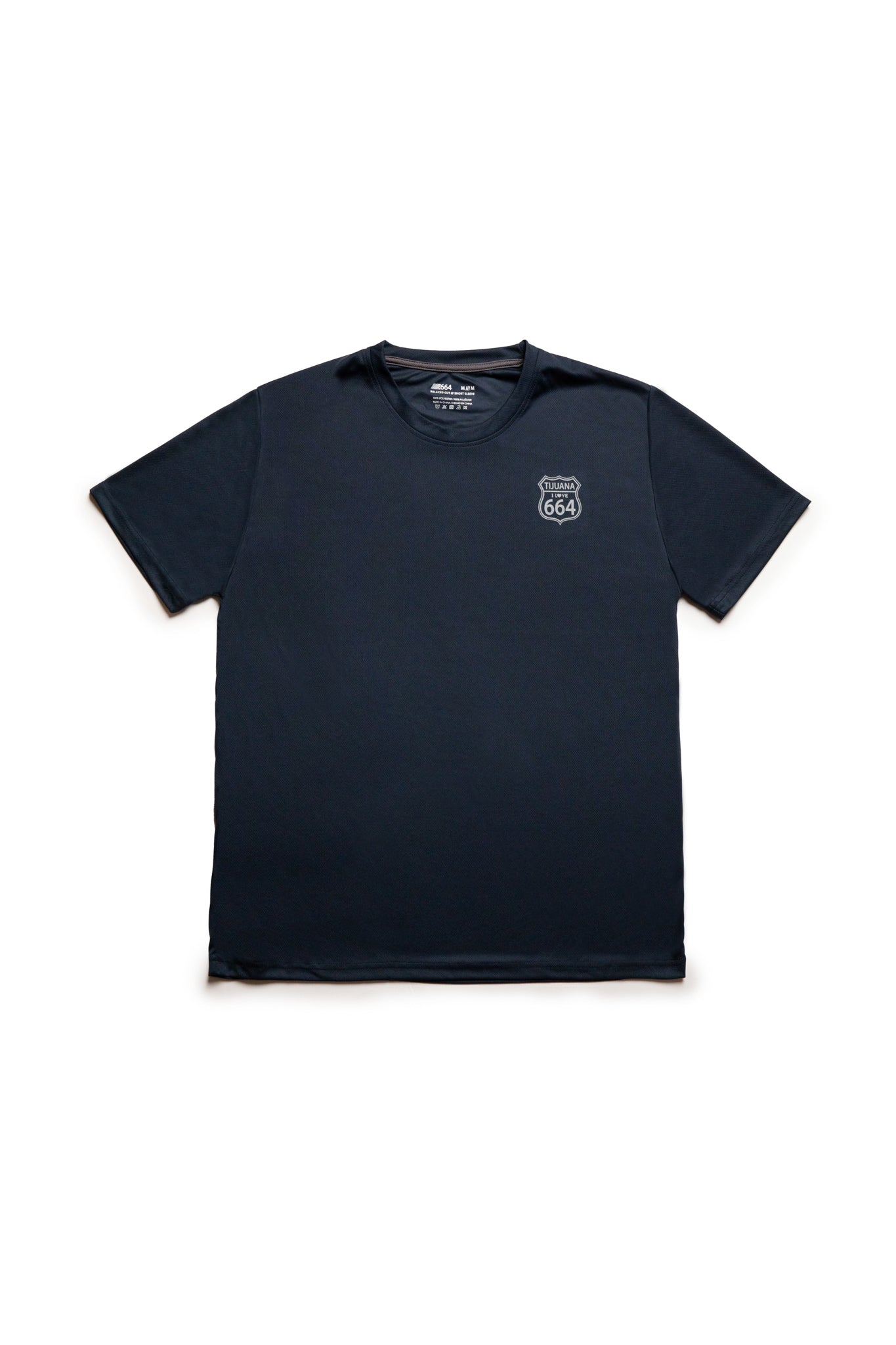 PLAYERA DRY FIT 664 - LOGO CHICO