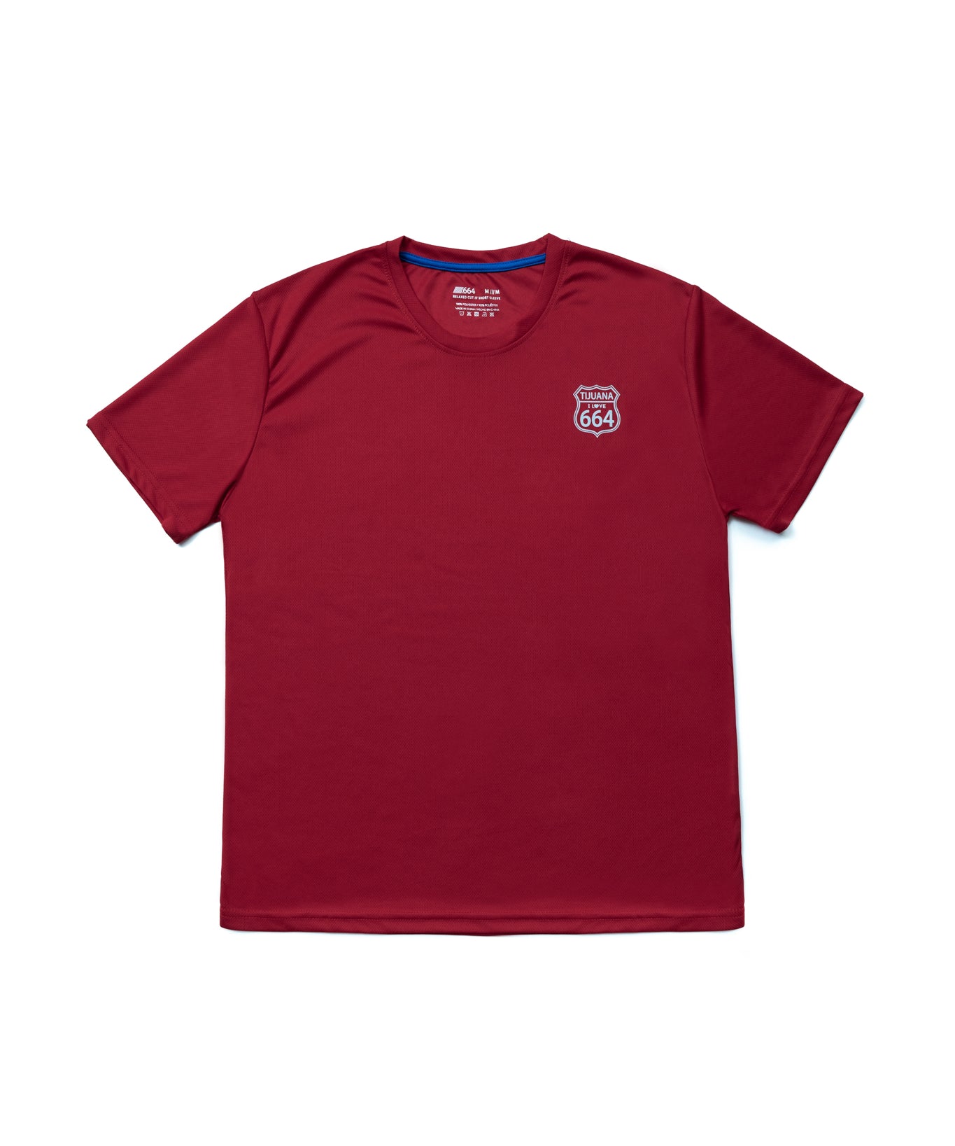 PLAYERA DRY FIT 664 - LOGO CHICO