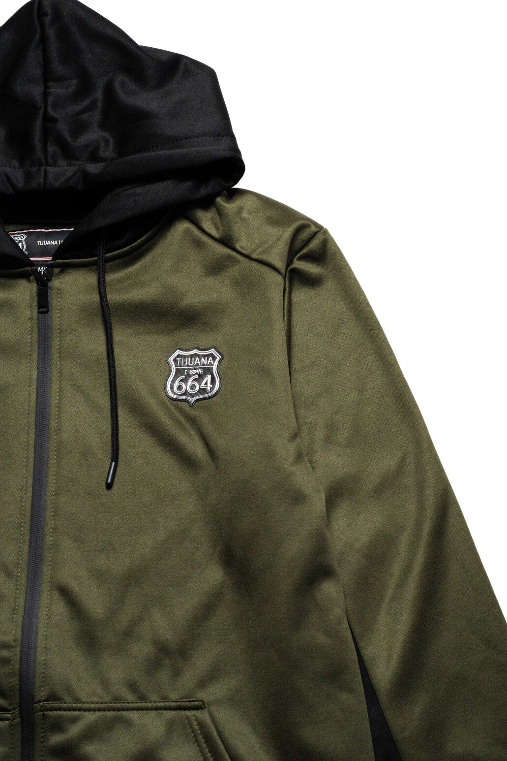 CHAMARRA DEPORTIVA - VERDE OLIVO