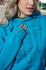 SUDADERA TJ - TURQUESA