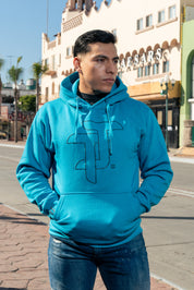 SUDADERA TJ - TURQUESA
