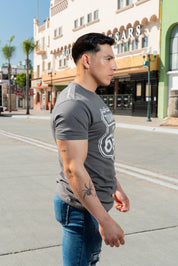 PLAYERA HOMBRE TIJUANA 664 - GRIS