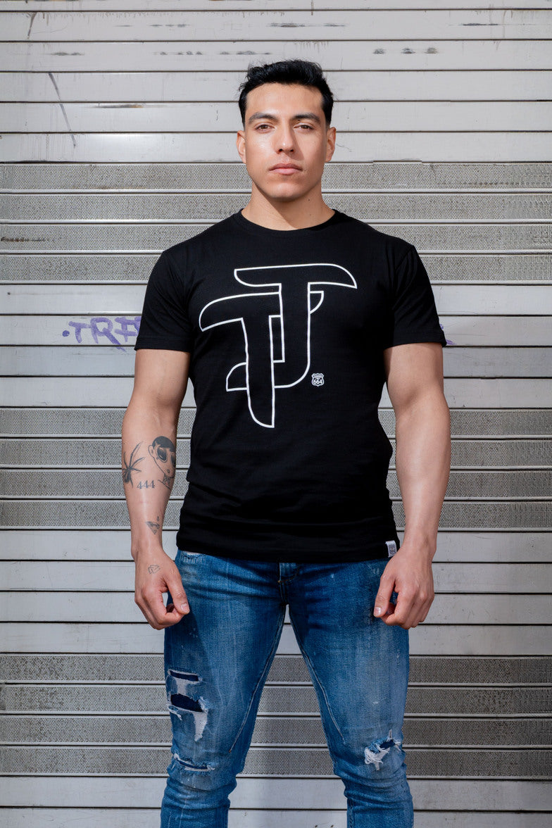 PLAYERA HOMBRE TJ - NEGRO