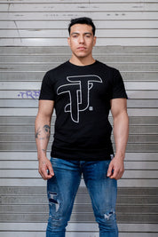 PLAYERA HOMBRE TJ - NEGRO