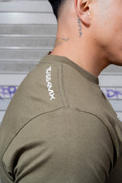 PLAYERA HOMBRE TJ - VERDE MILITAR