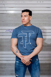 PLAYERA HOMBRE - TJ AZUL
