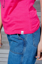 PLAYERA MUJER TJ - ROSA