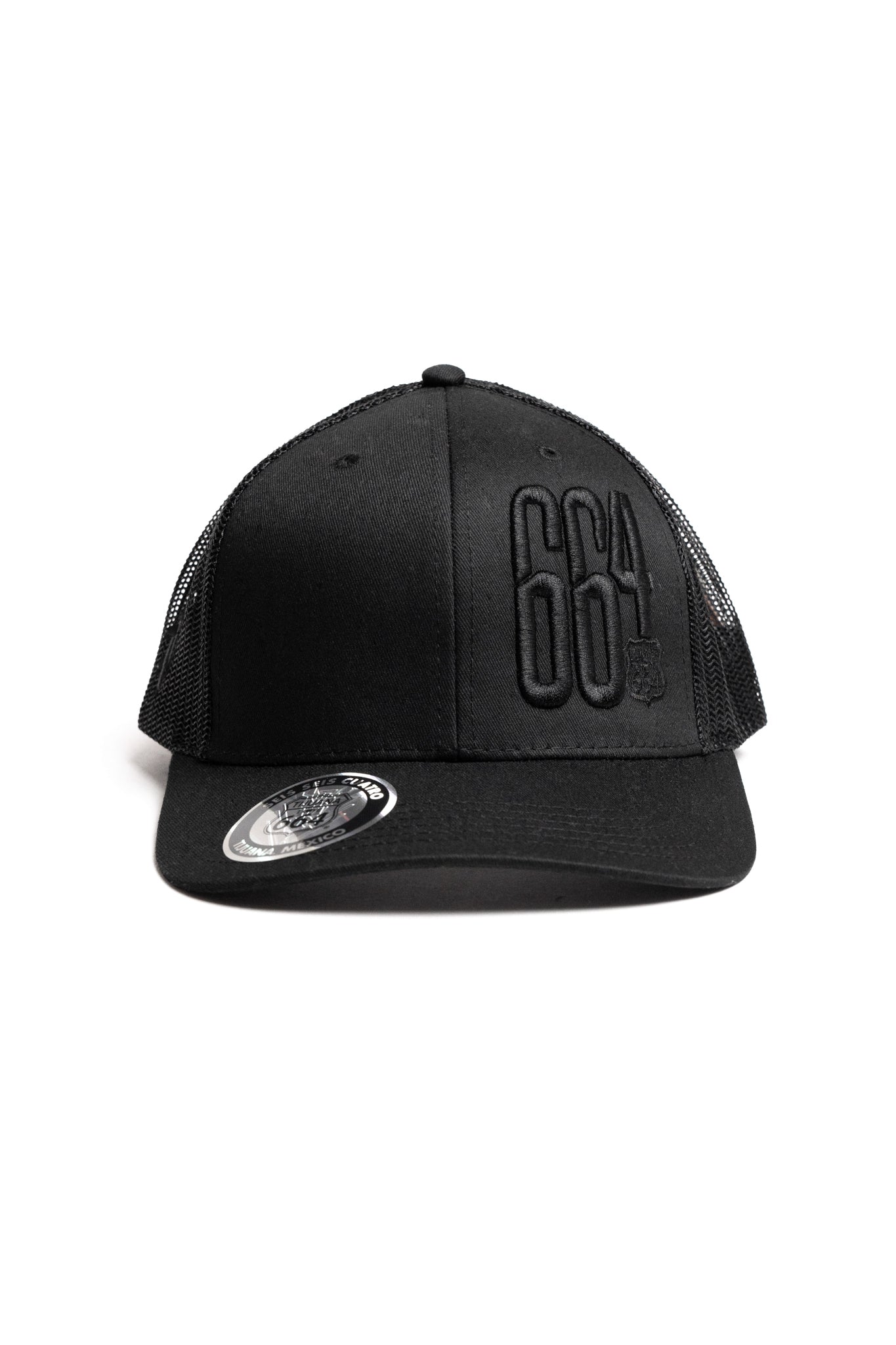 GORRA BORDADA 664 NEGRA – I Love 664 Tijuana