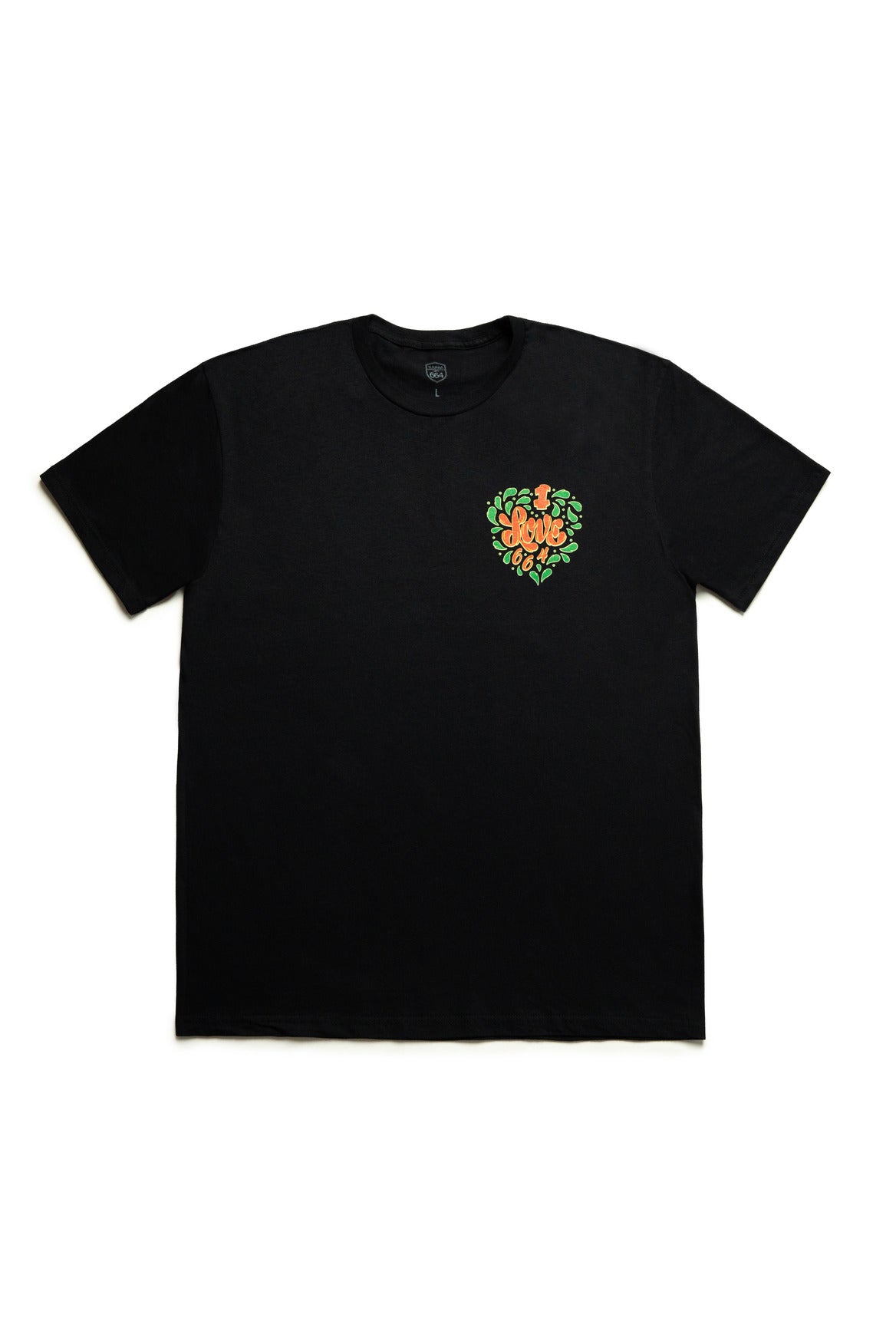 PLAYERA ARTÍSTICA - I LOVE TJ FLORAL