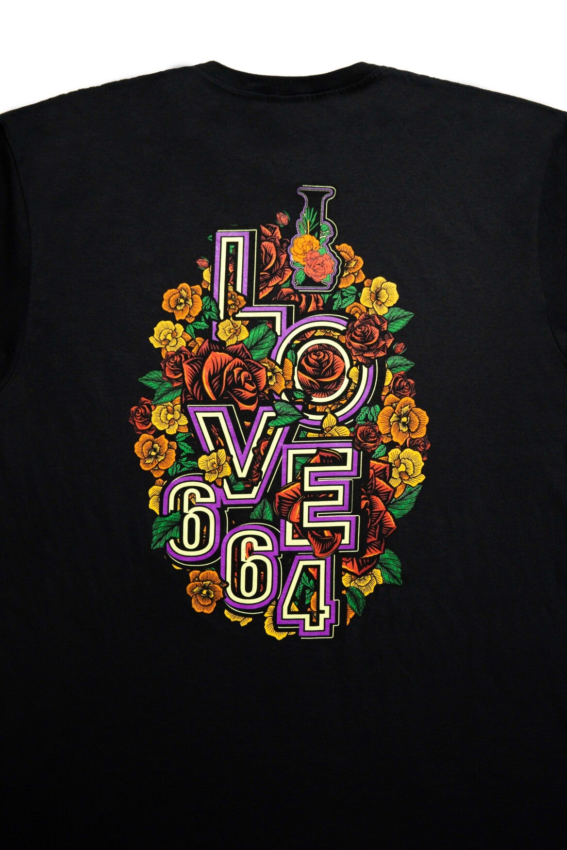 PLAYERA ARTÍSTICA - I LOVE TJ FLORAL