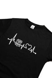 PLAYERA HOMBRE CARDIO - NEGRO