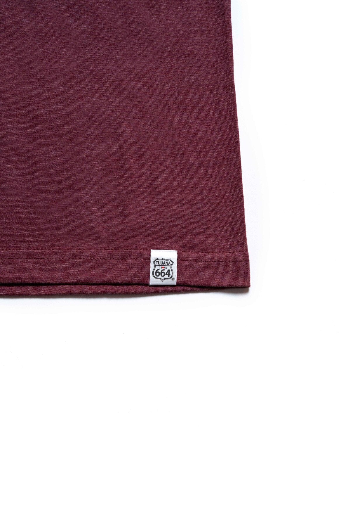 PLAYERA HOMBRE CARDIO - GUINDA
