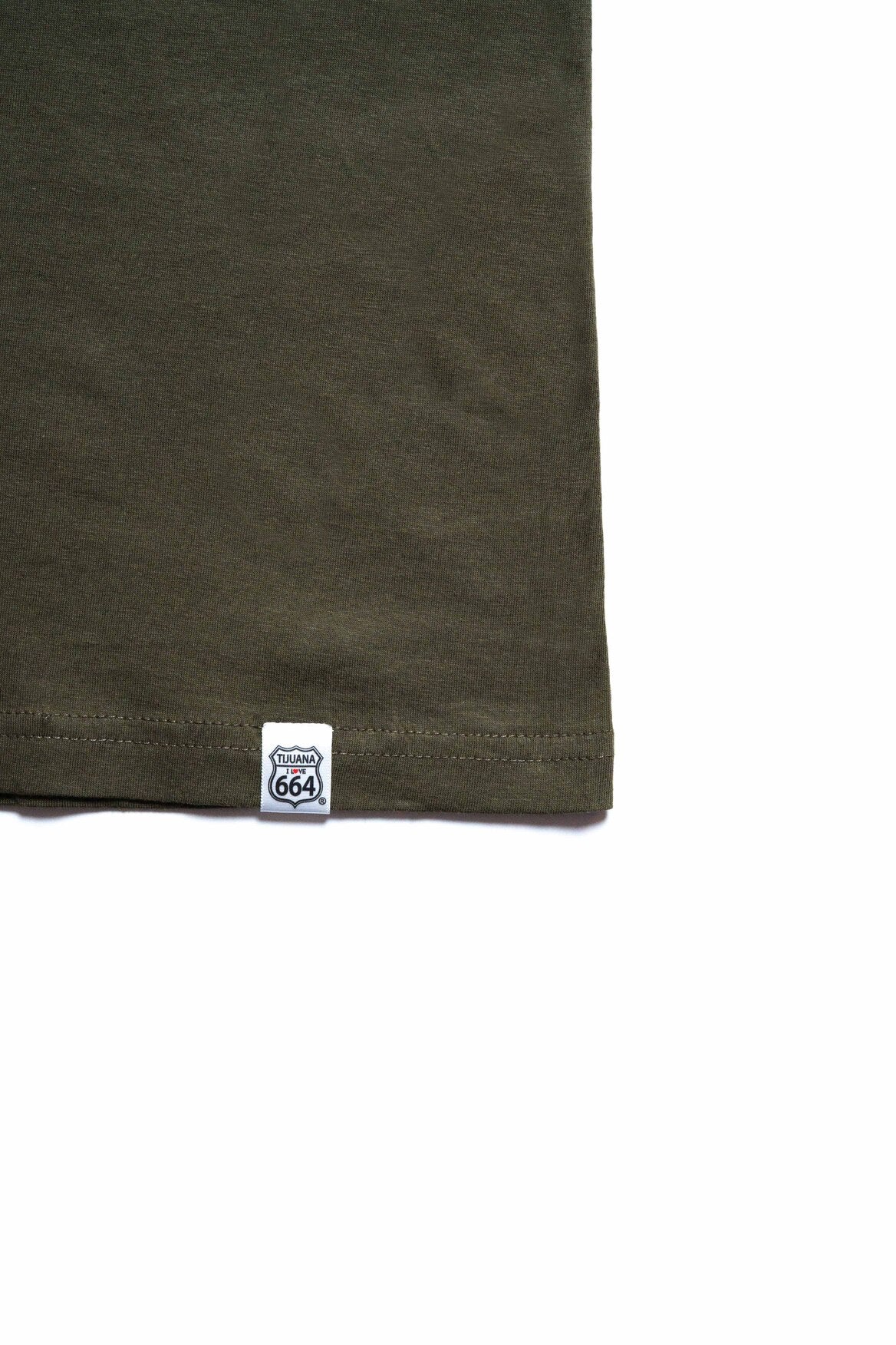 PLAYERA HOMBRE TJ - VERDE MILITAR
