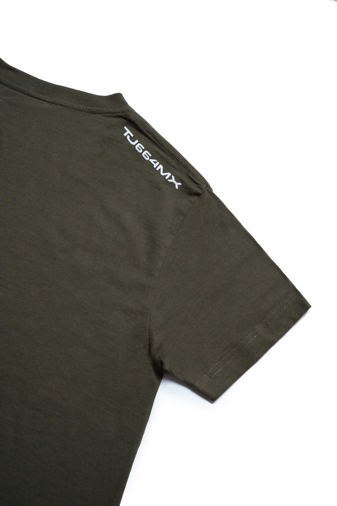 PLAYERA HOMBRE TJ - VERDE MILITAR