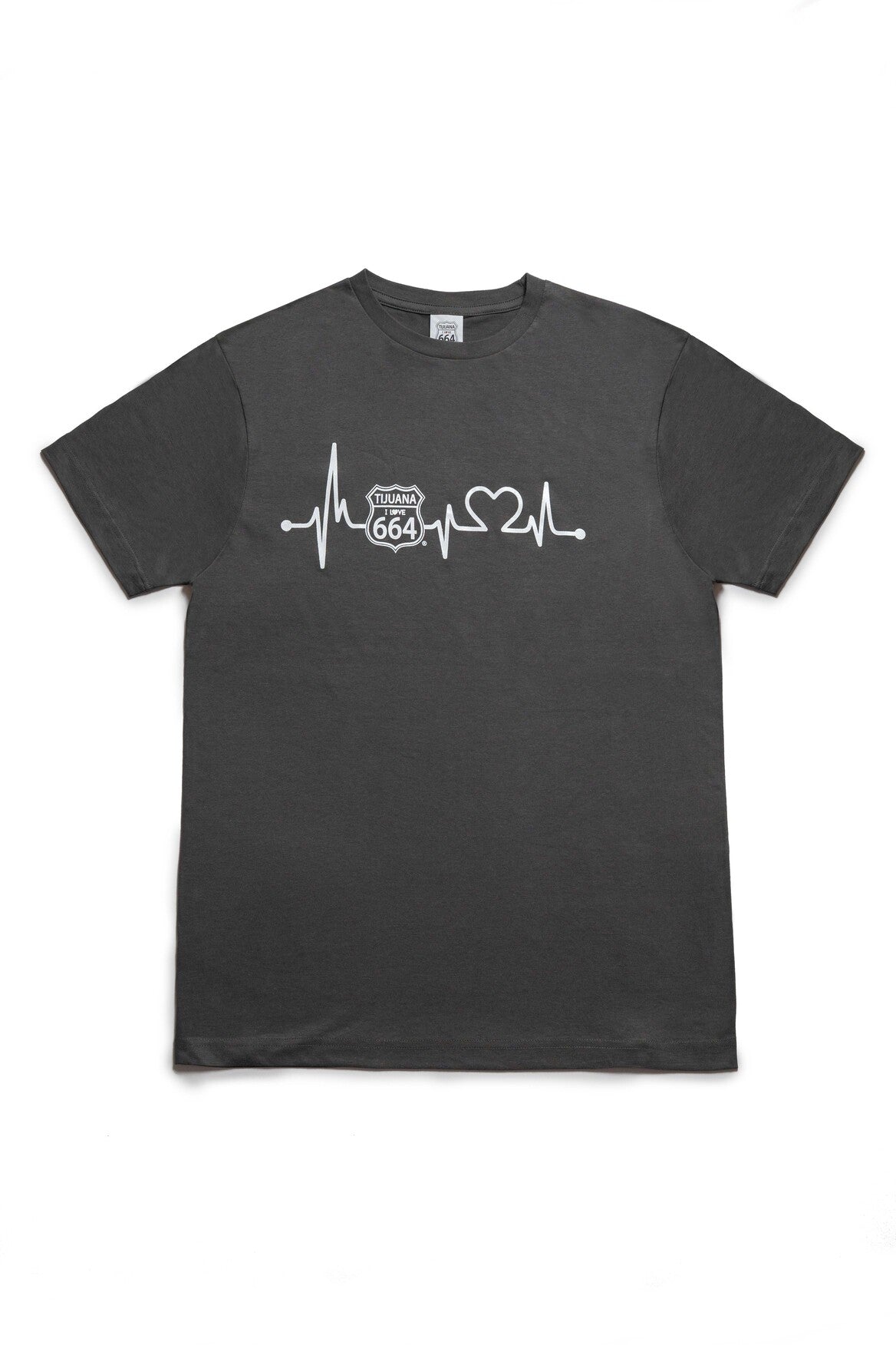 PLAYERA HOMBRE CARDIO - GRIS