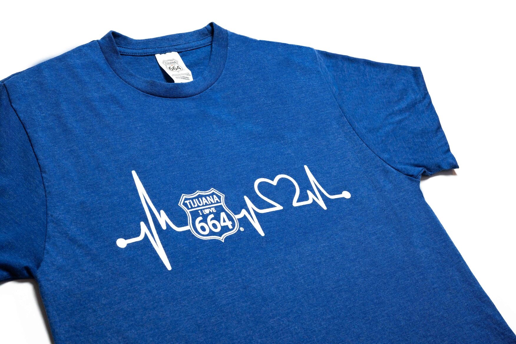 PLAYERA DE HOMBRE CARDIO - AZUL REY