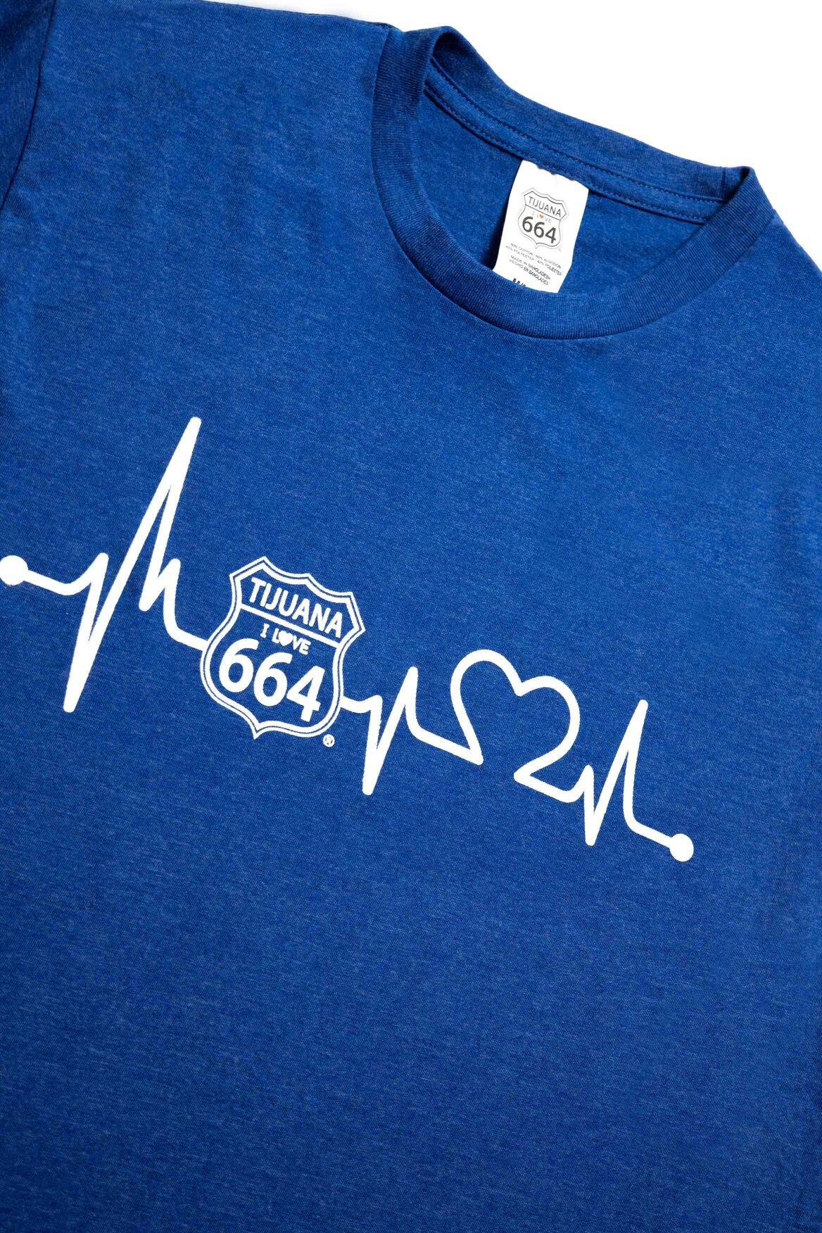 PLAYERA DE HOMBRE CARDIO - AZUL REY