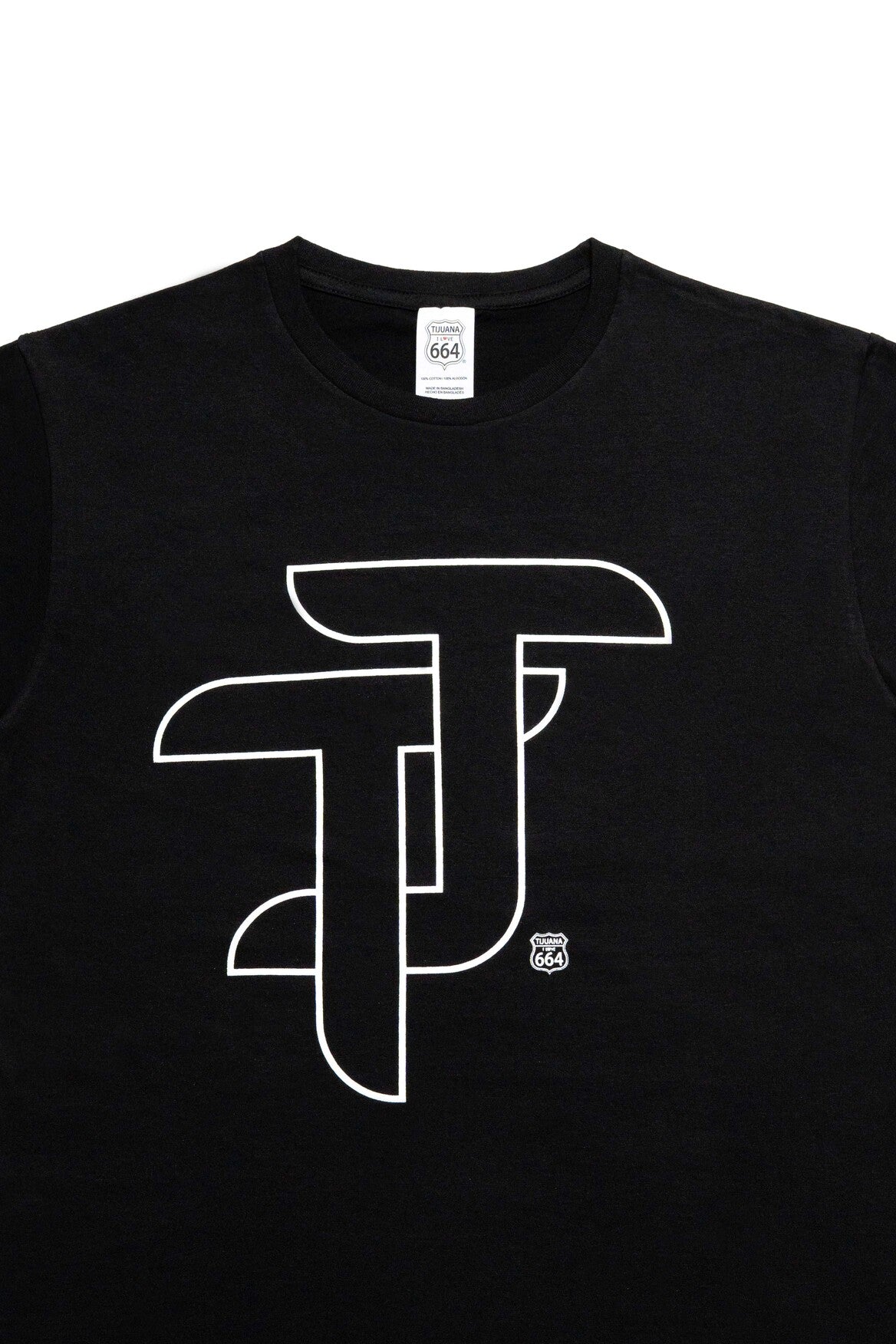 PLAYERA HOMBRE TJ - NEGRO