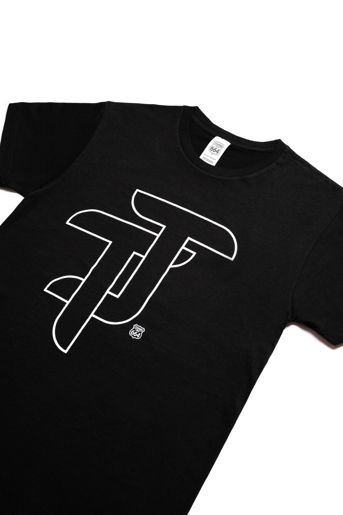 PLAYERA HOMBRE TJ - NEGRO