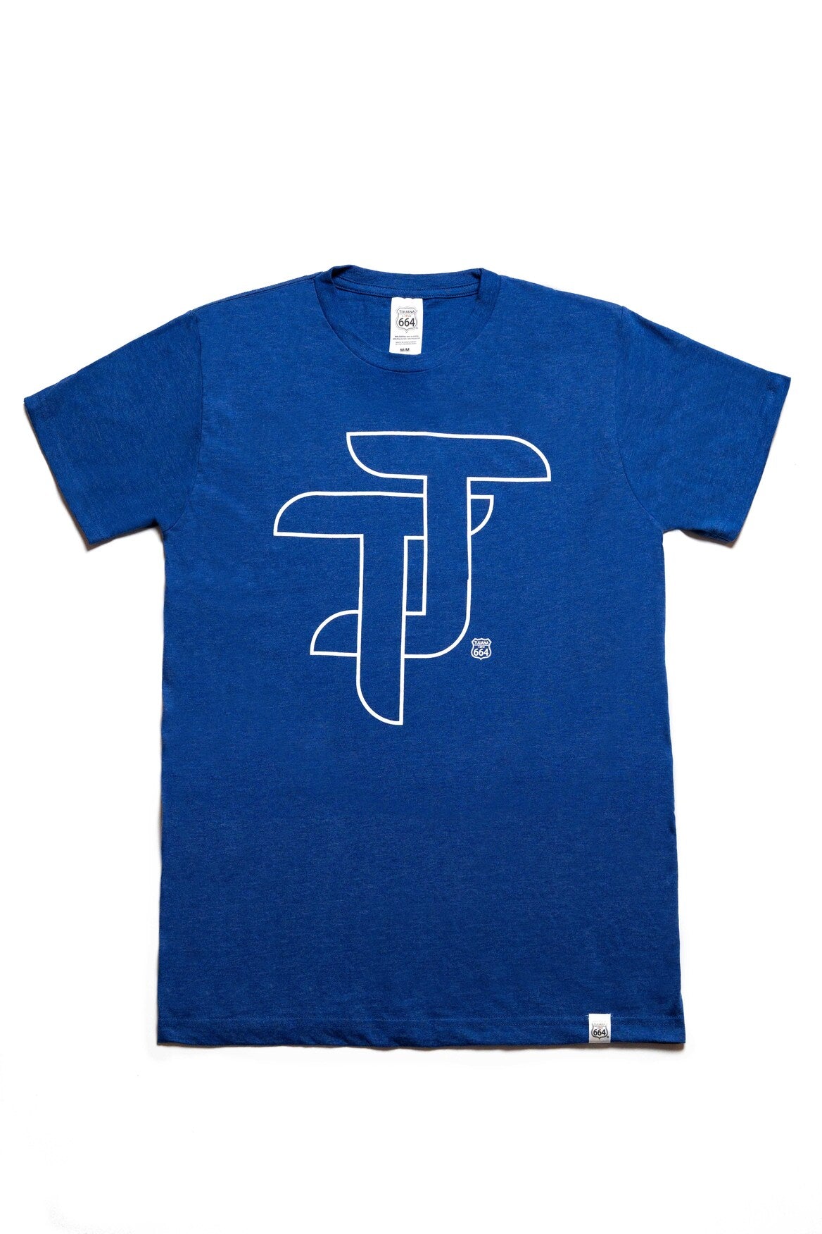 PLAYERA HOMBRE TJ - AZUL REY