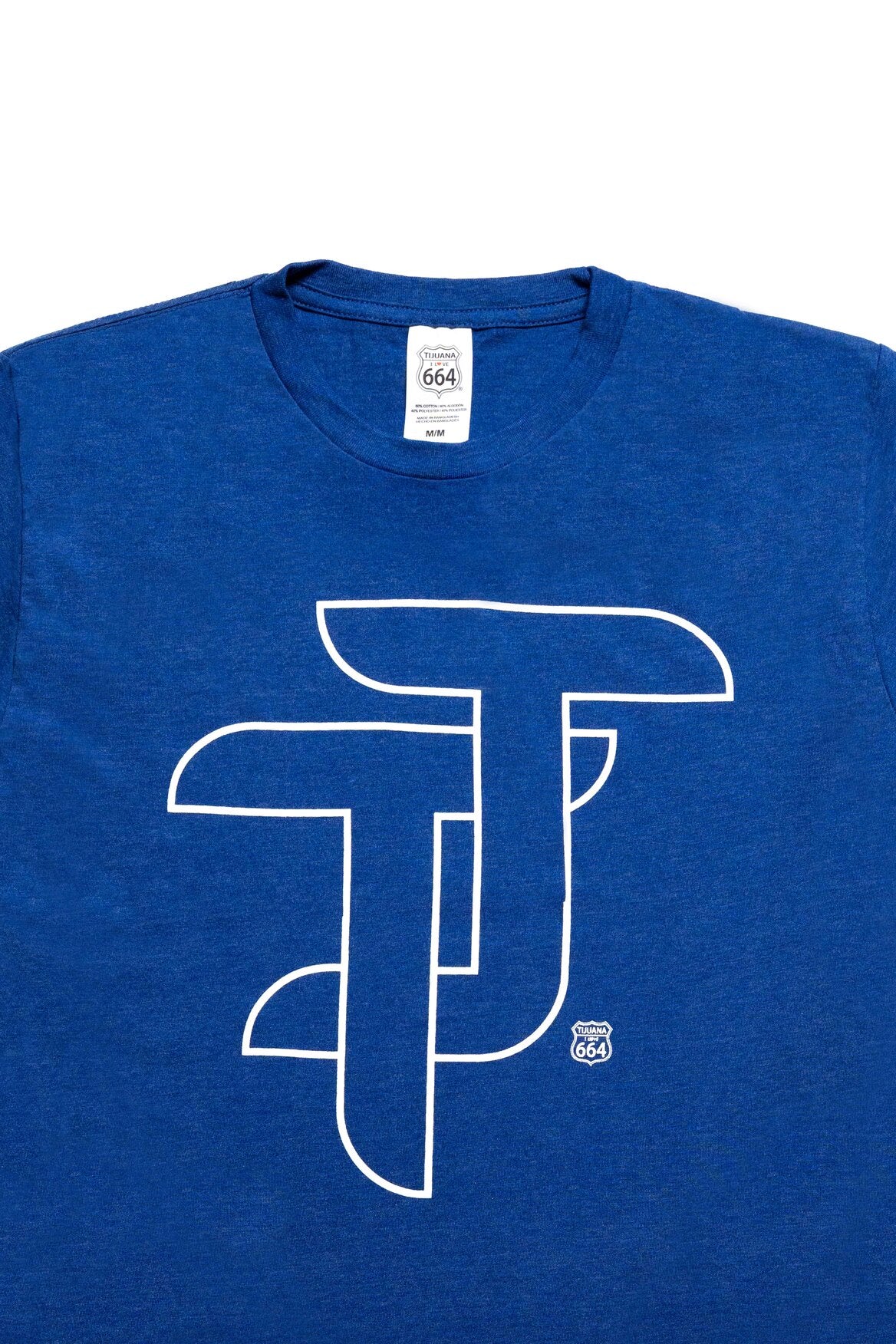 PLAYERA HOMBRE TJ - AZUL REY