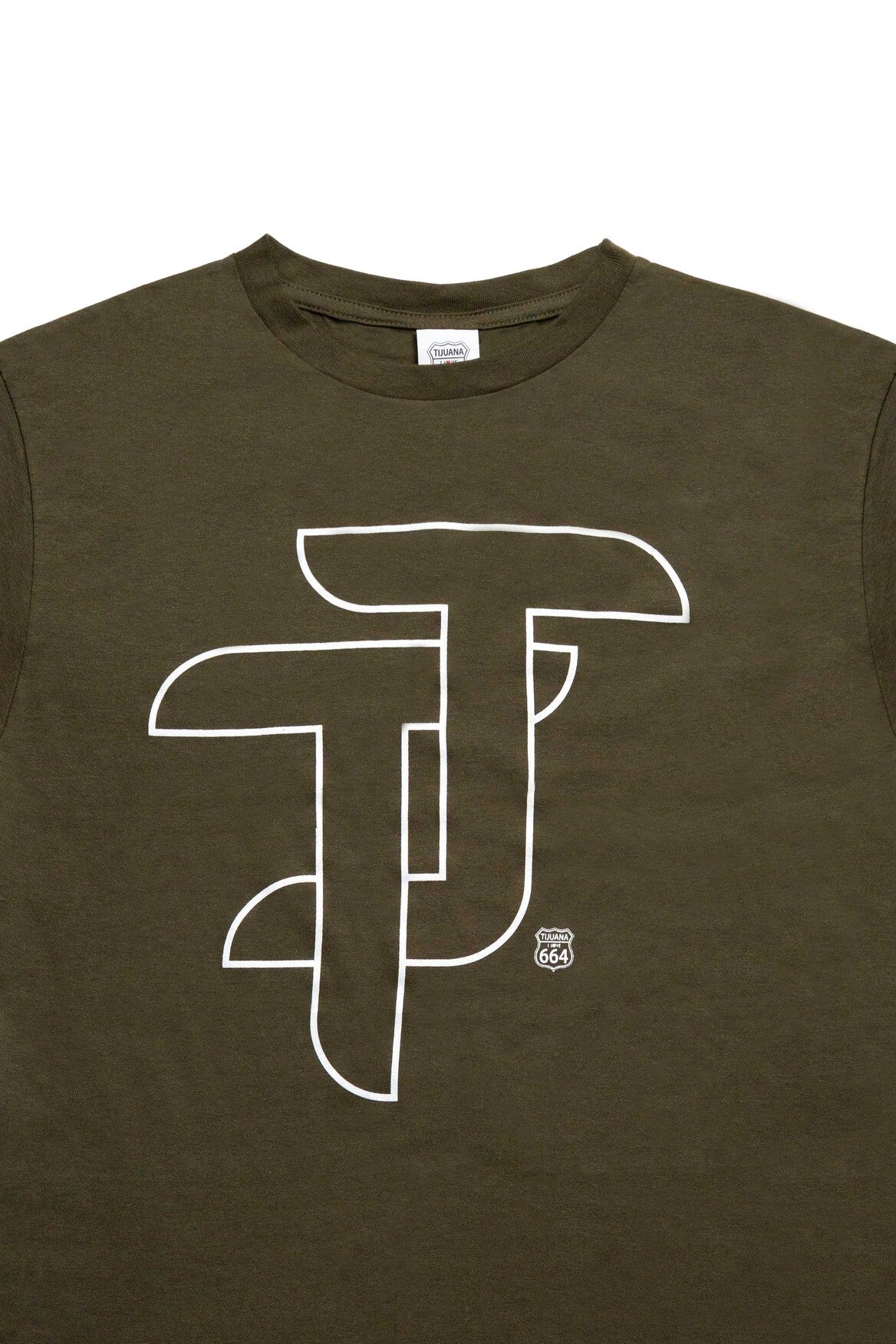 PLAYERA HOMBRE TJ - VERDE MILITAR