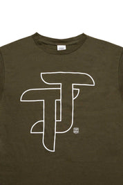 PLAYERA HOMBRE TJ - VERDE MILITAR