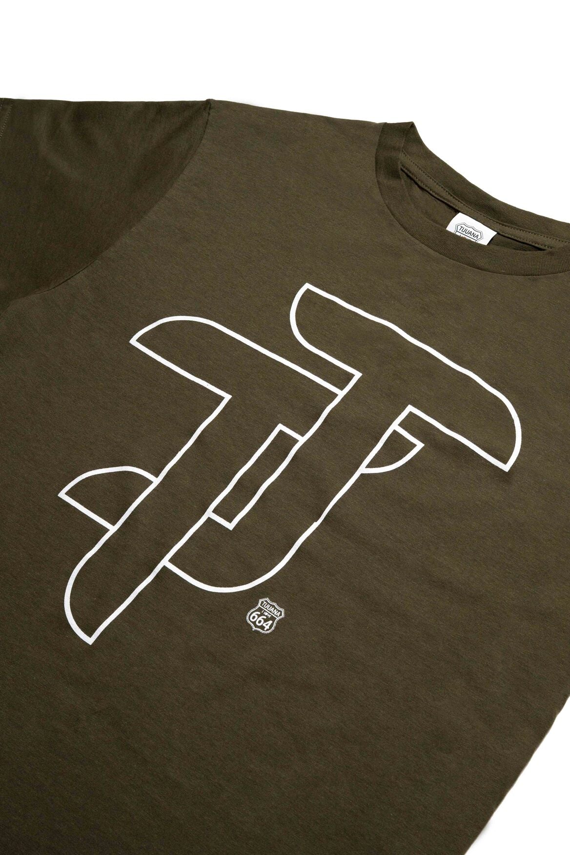 PLAYERA HOMBRE TJ - VERDE MILITAR