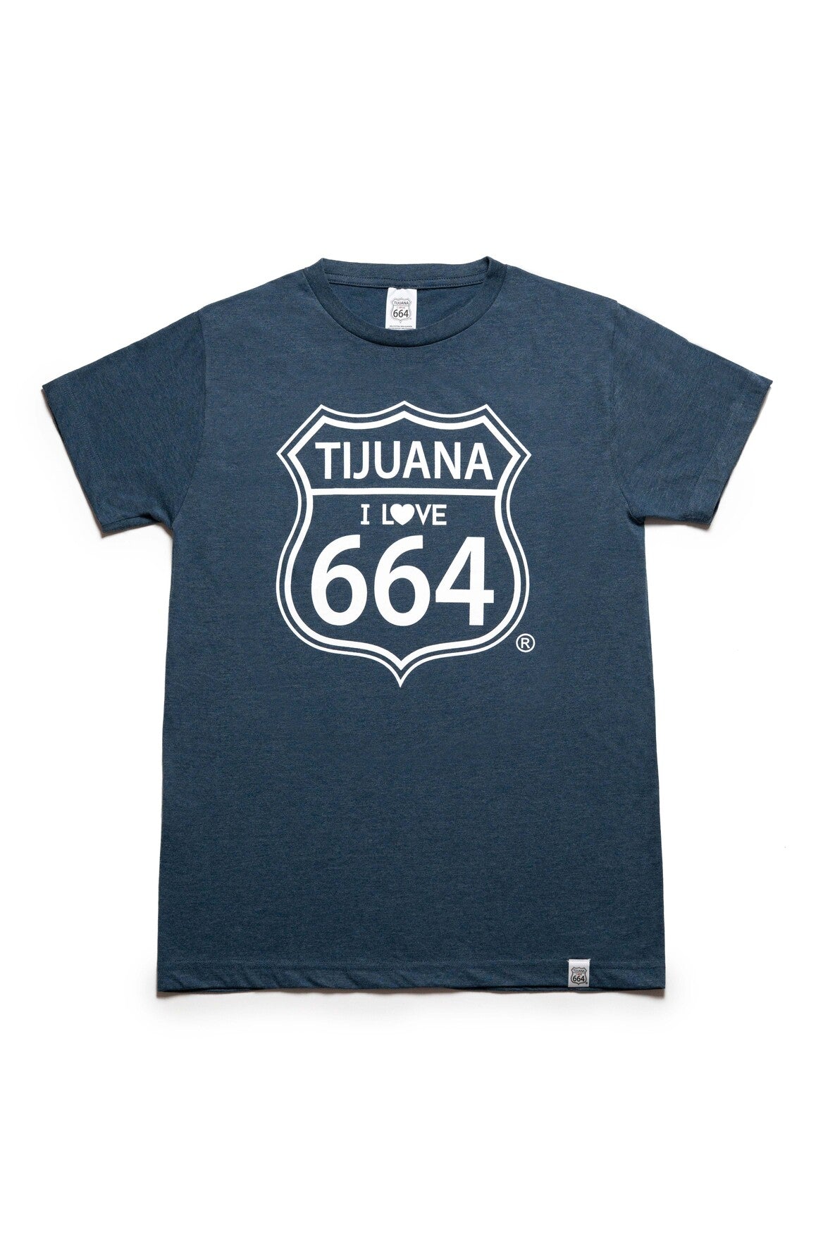 PLAYERA HOMBRE TIJUANA 664 - AZUL