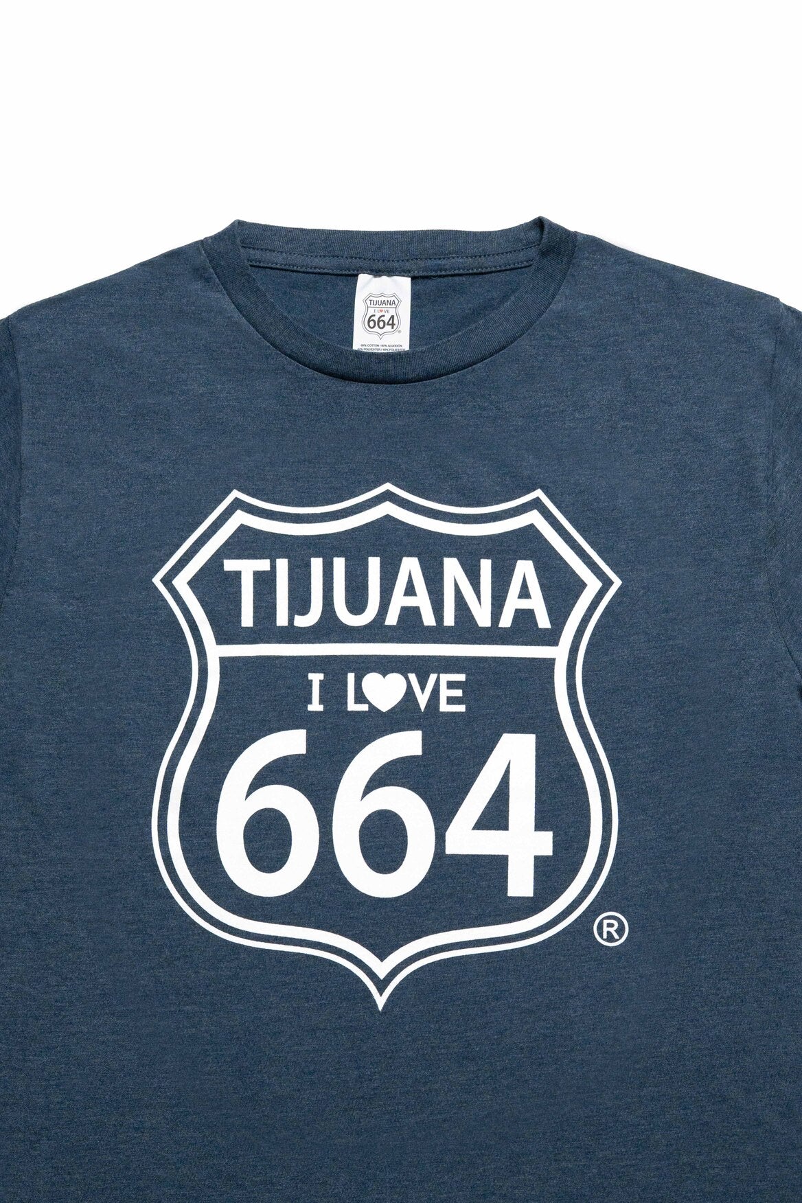 PLAYERA HOMBRE TIJUANA 664 - AZUL
