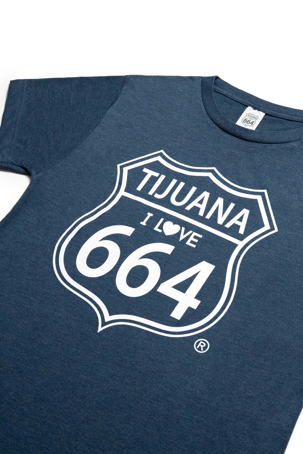 PLAYERA HOMBRE TIJUANA 664 - AZUL