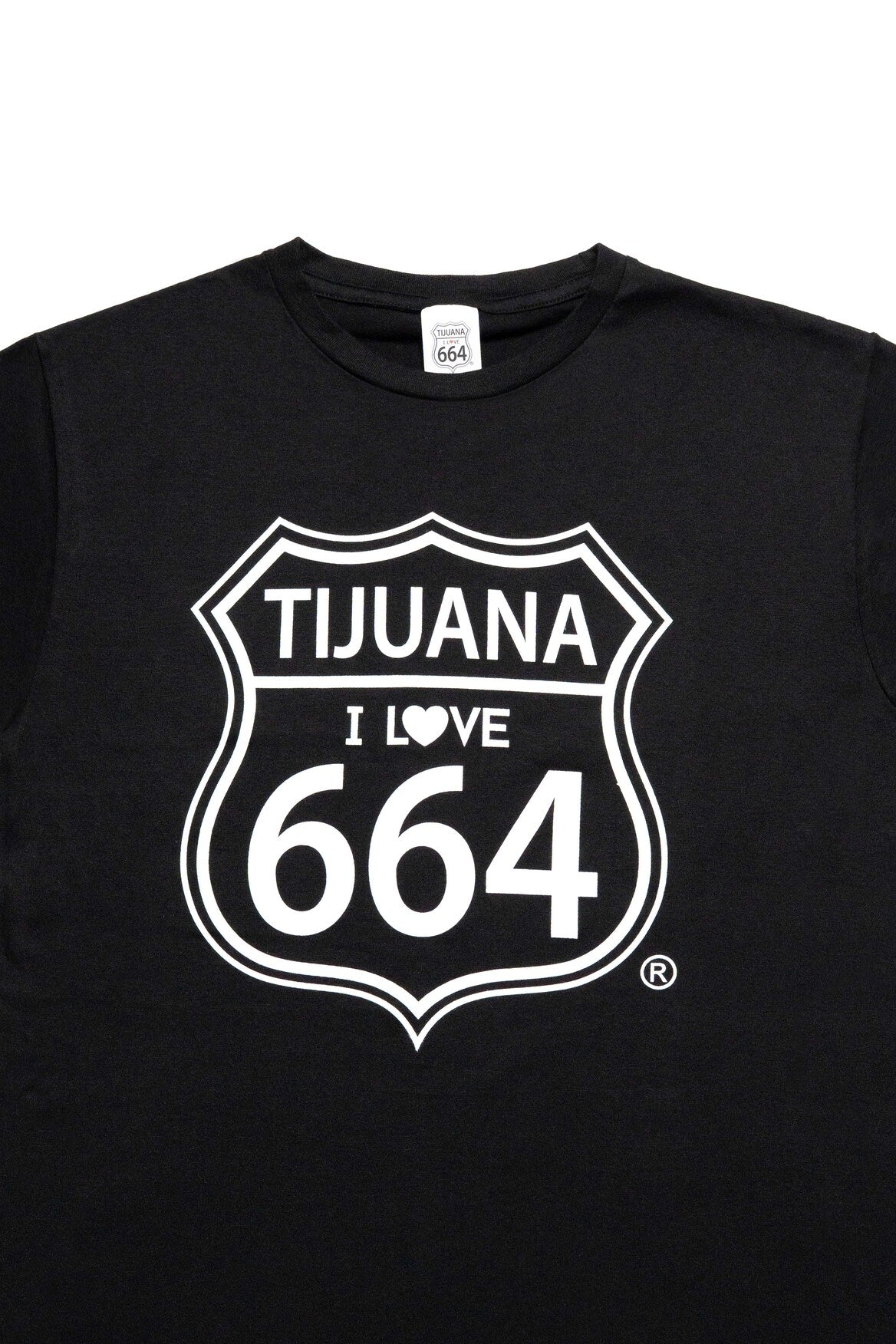 PLAYERA HOMBRE TIJUANA 664 - NEGRO