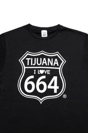 PLAYERA HOMBRE TIJUANA 664 - NEGRO